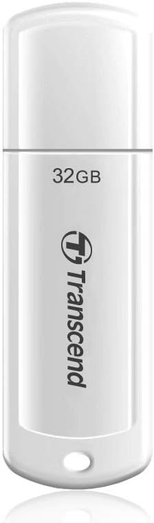 Transcend 128GB JF730 USB Flash Drive, USB3.1 Gen1, Pen Drive, White - TS128GJF730