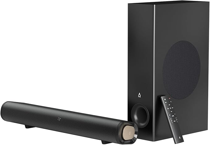Creative Stage Pro - 2.1 Soundbar with Dolby Audio, HDMI, Bluetooth 5.3, USB Audio, for TV, PC and Mobile