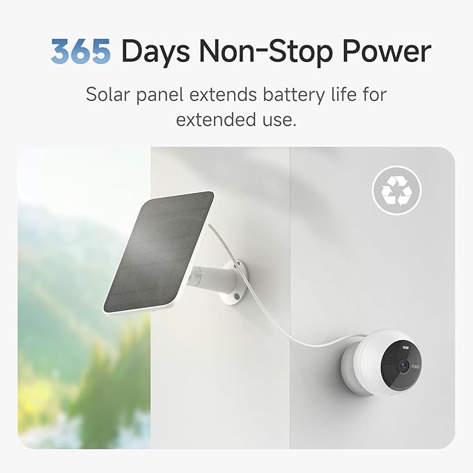 Noorio Solar Security Cameras Wireless Outdoor, 1080P Battery Powered Magnetic Outdoor Camera with AI Motion Detection, 2.4G WiFi Only, Color Night Vision, Local Storage, 4-Pack