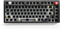 LEOBOG Hi75C Pro Wireless Mechanical Keyboard Kit – Aluminum Alloy Gasket Mount 75% Barebones DIY Base with Hot Swap, RGB Backlighting & Volume Knob – Enhanced Custom Gaming Keyboard Build, 4000mAh