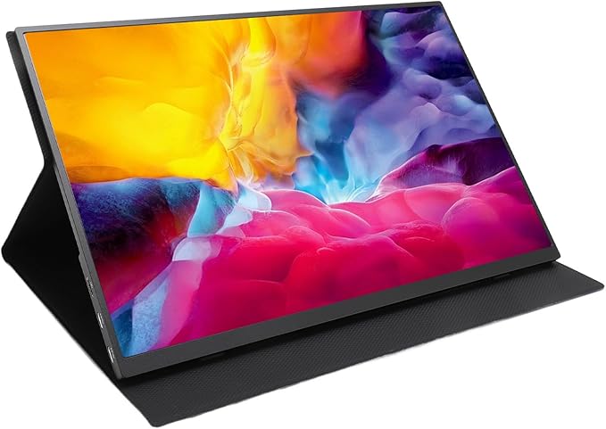 Zopsc 14.5inch 4K Portable Monitor, 3840 * 2400P 60Hz 16:10 External Extended Display for Stock Editing Design Business Meeting Mobile Office Game Entertainment etc.