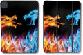 Skin Compatible with Apple Smart Folio for iPad Pro 13-inch (M4/M5) 2025 - Dueling Dragons - Premium 3M Vinyl Protective Wrap Decal Cover - Easy to Apply | Crafted in The USA by MightySkins