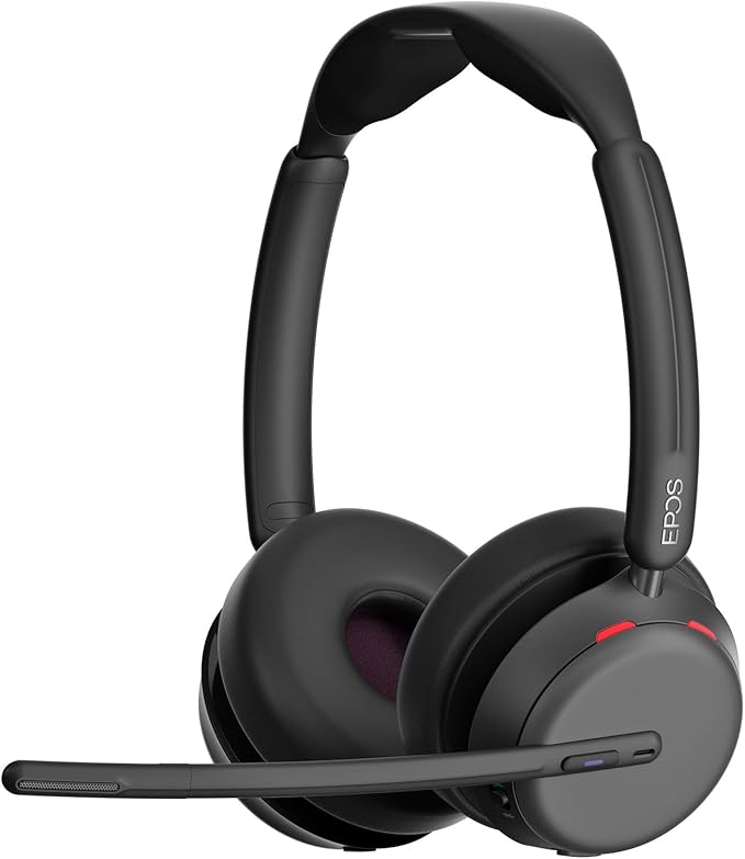 EPOS Impact 1061T ANC - Premium Open Office Headset with Hybrid Adaptive ANC, EPOS AI™ Microphone Technology, and Multipoint Connectivity