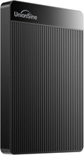 UnionSine 1TB Ultra Slim Portable External Hard Drive HDD-USB 3.0 for PC, Mac, Laptop, PS4, Xbox one, Xbox 360-(Black)