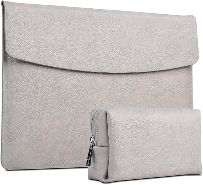 Surface Pro 11th/10/9/8/7/6/5/4/Pro X Sleeve case, for Microsoft 12-12.3-13 Inch Tablet Waterproof Ultrathin Carrying Cover with Small Bag (Palladium)