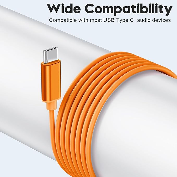 USB C Headphone for Samsung S25 FE S24 A16 A17 Wired Earbuds Magnetic in-Ear Type C Earphone with Microphone Volume Control Bass Stereo Noise Canceling for iPhone 17 Pro Max Air 16 16e 15 Pixel 10 9a