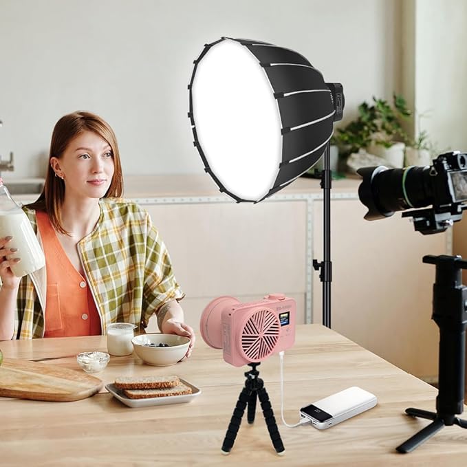 ZC-100BI 100W COB Video Light with Bowens Mount,10000Lux/m 2700K-7500K Bi-Color Camera Light with 10 Scenario Simulations Control Continuous Lighting for Photography (ZC-100bi White)