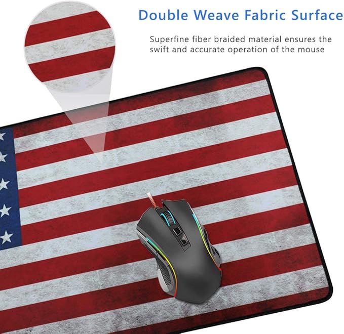 XXL Gaming Mouse Mat Extended & Extra Large Mouse Pad (80x40 US)