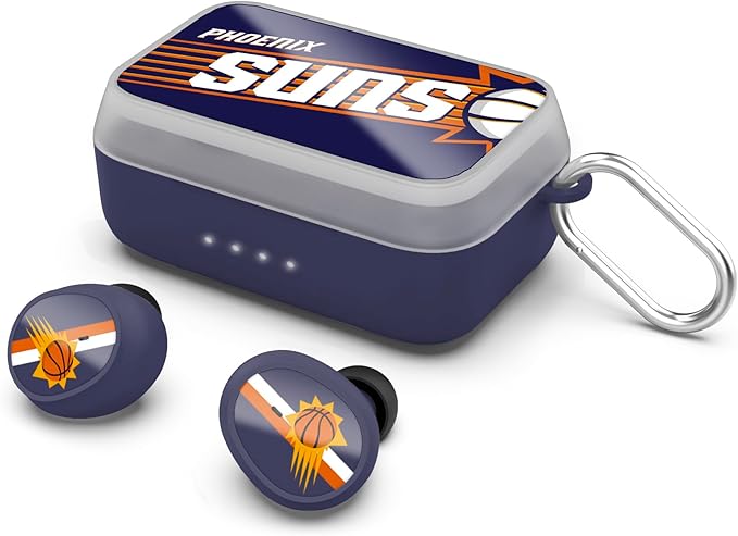 SOAR NBA Wireless Sport Earbuds: Comfortable Fit & Convenient Charging