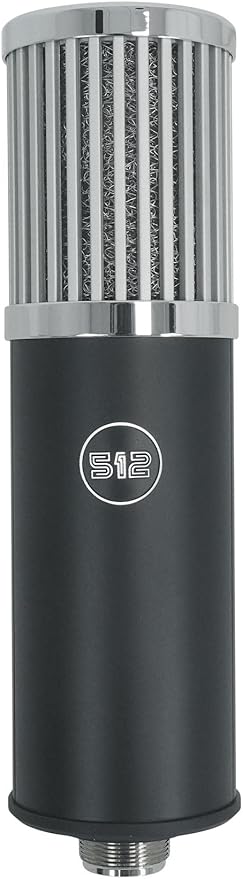 512 Audio by Warm Audio Skylight Large Diaphragm Studio Condenser XLR Microphone + Shock Mount + Bag for Recording and Podcasting