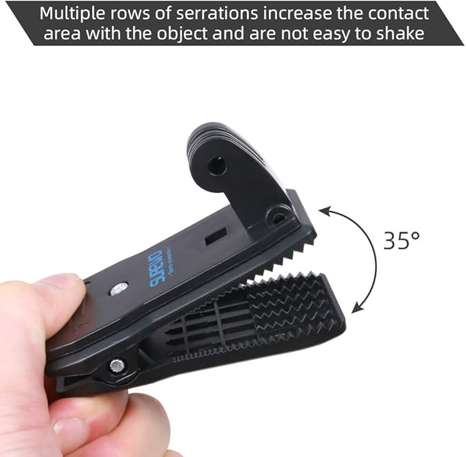 Backpack Strap Mount Quick Clip Mount Compatible with Gopro Hero 13/12/11/10/9/8/7/6(2018)/5 Black,DJI Osmo Action 5 pro/4/3/2 and More