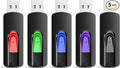 RAOYI 5 Pack 128GB USB 3.0 Flash Drive, High Speed Memory Stick Thumb Drives Jump Drive Pen Drive for PC Laptop Desktop- 128G Multipack