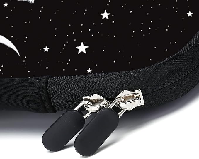 AMARY Laptop Sleeves 11.6" 12" Laptop Handle Bag Neoprene Notebook Carrying Pouch Chromebook Sleeves case Ultrabook Case Tablet Cover Fit Apple MacBook Air HP DELL Lenovo Asus for Men Women (Moon)