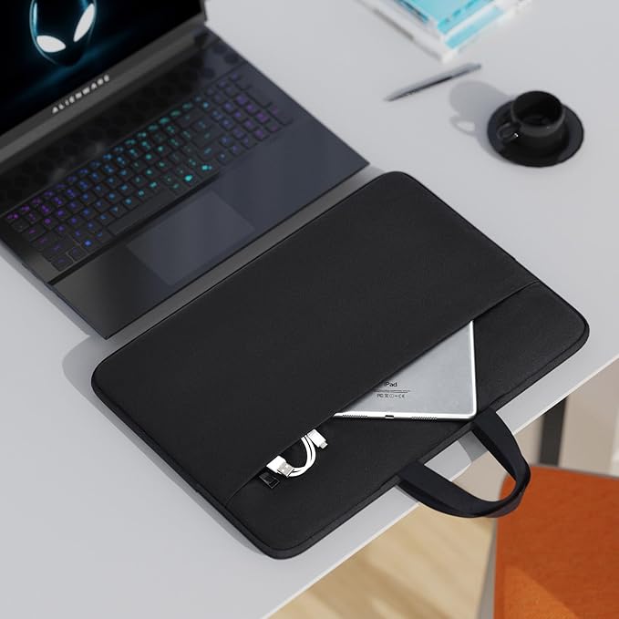 18-19 inch Laptop Sleeve Gaming Computer Case Compatible with Alienware M18 R2 R1/18 Area-51, ASUS ROG Strix Scar 18/ G18, MSI Titan 18 HX Carrying Travel Bag