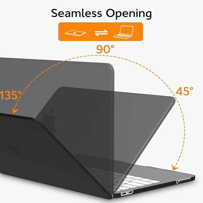 B BELK for MacBook Neo Case 13 inch 2026 (A18 Pro, Model A3404), Slim Matte Hard Shell Case with Keyboard Cover & Screen Protector, 1:1 Precision Fit Protective Laptop Cover for Mac Neo 13 inch, Black