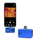 Small Thermal Imaging Camera, WapoRich Thermal Camera Compatible USB-C Android Device, 240x240 TISR Resolution Infrared Imager for Home, HVAC, Electrical & Automotive