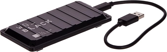 WD_BLACK 2TB P50 Game Drive SSD - Portable External Solid State Drive, Compatible with Playstation, Xbox, PC, & Mac, Up to 2,000 MB/s - WDBA3S0020BBK-WESN