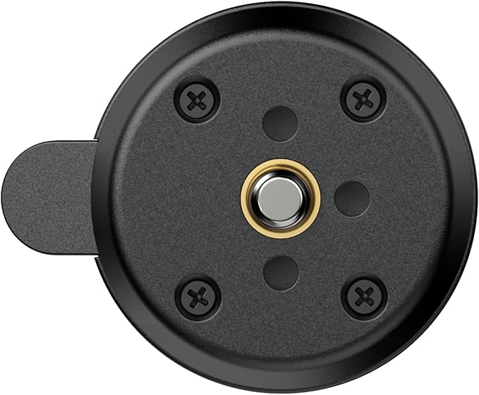 ULANZI CK01 Cka Quick Release Base Set Camera Accessories, Quick Setup Kit with 1/4'' Screw for GoPro DJI Insta360 AKASO Action Cameras, Small Camera and Lights Super-Quick Switching