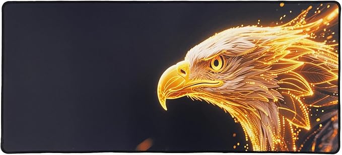 XXL Gaming Mouse Pad 35.4x15.7 Professional Large Mouse Pad & Computer Game Mouse Mat-90x40 Eaglecmh