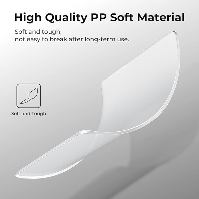 BlueSwan for MacBook Air 13.3 inch Case, 2020-2018 M1 A2337 A2179 A1932, Anti-Scratch Flexible Protective Laptop Cover with Grippy Matte Texture, Slim and Easy Installation, Frosted White