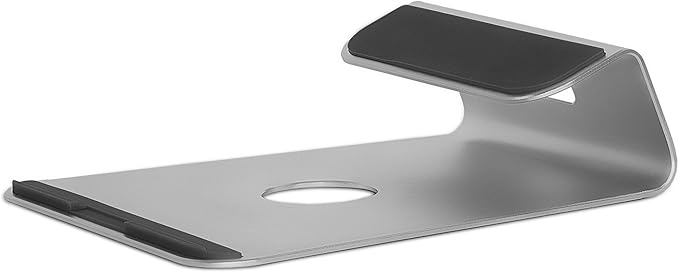 Mount-It! Tilted Laptop Riser for MacBook and iPad Pro - Ergonomic Laptop and Tablet Wedge - Notebook Cooling Stand for MacBook Pro, Chromebook, iPad Pro, Drawing Tablets with 11"-15" Screens