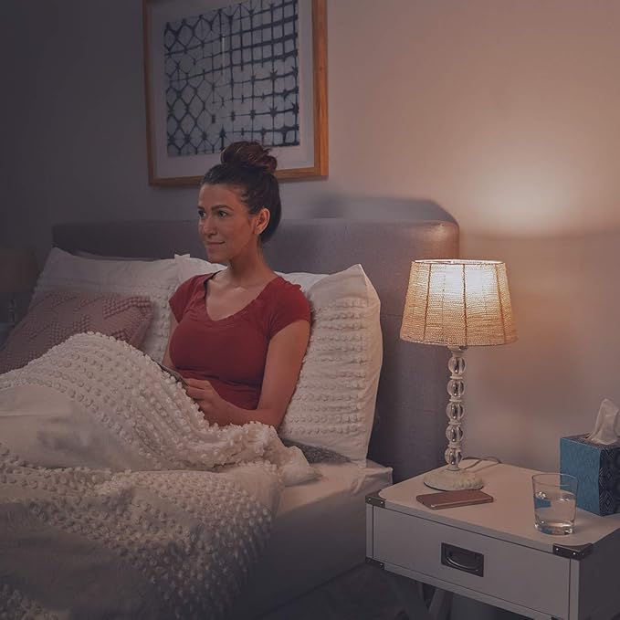 Bulbrite Solana A19 WiFi Connected LED Smart Light Bulb, 60 Watt Equivalent, Frost