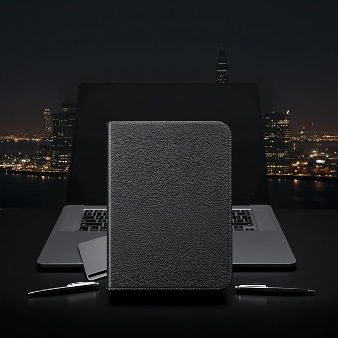 for iPad Pro 11 inch Case 4th/3rd/2nd/1st Gen (2022-2018), Slim [Leather Feel] Protective Cover, Multi-Angle Stand & Auto Sleep/Wake Smart Folio, Black