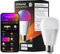 DREAME Smart Light Bulb, High CRI 90+ Color Changing LED, BLE+WiFi Dual Modes, 16 Million Colors 2700K-6500K, Works with Alexa & Google Home, Matter Compatible, A19 800LM 8.5W