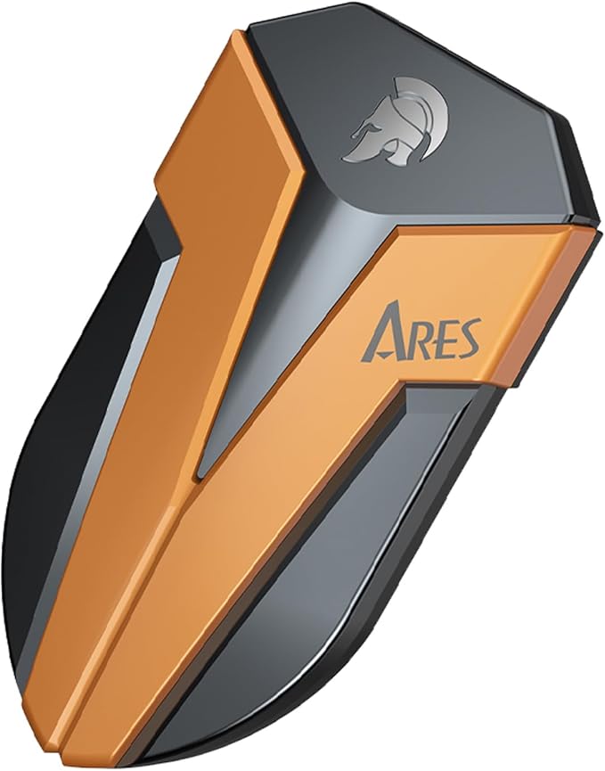 DATO External SSD 500GB, External Solid State Drive Portable SSD External USB 3.2 Gen 2x2 Type-C OTG Supported Compatible with PS5 and Xbox, up to 1600/1500 MB/s IP67 Waterproof - ARES Amber Shield