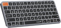 ProtoArc Bluetooth Keyboard for iPad, K90-A Backlit Compact Wireless Keyboard for Mac, Multi-Device, Low Profile, Rechargeable, Compatible with MacBook Pro/Air/Neo, iMac, Not for Windows - Space Gray