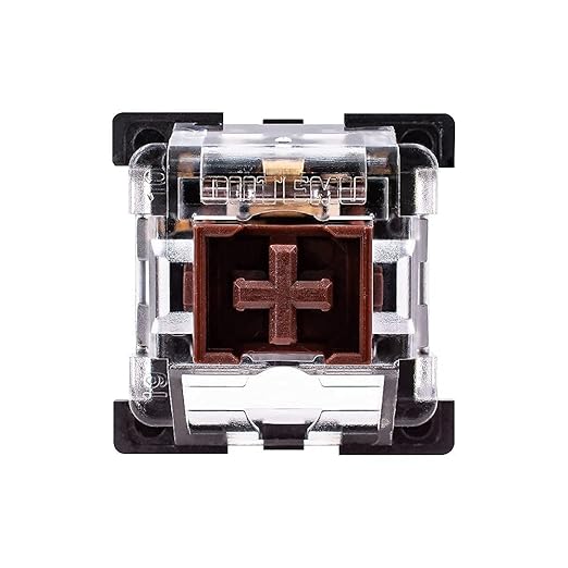 Outemu Brown Switches 20 Pack,3 Pin Tactile DIY Replacement Switches for Mechanical Gaming Keyboard
