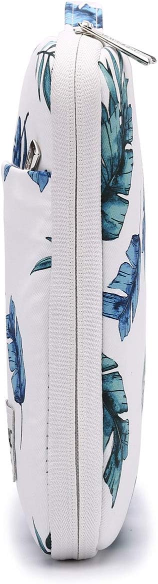 Kinmac 360° Heavy Duty Protective Laptop Sleeve Case Bag Cover with Handle for MacBook Air 13 inch,iPad Pro 13 inch and 13.3 inch HP,Dell,Lenovo,Asus,Acer Laptop (Banana Leaf)