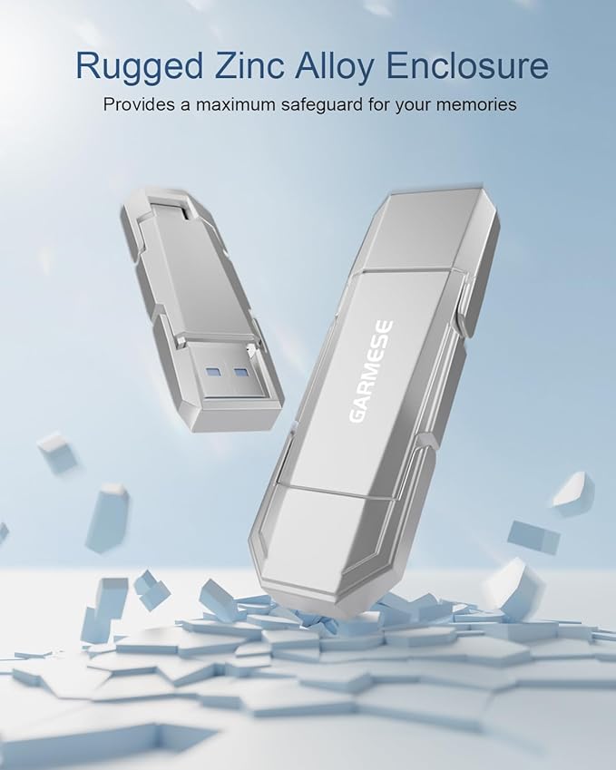 256GB USB C SSD Flash Drive Up to 450MB/s USB 3.2 Solid State Thumb Drive Type-A + Type-C 2-in-1 Flash Drive Memory Stick Data Storage Compatible with Smartphone Tablet Computer Game Console