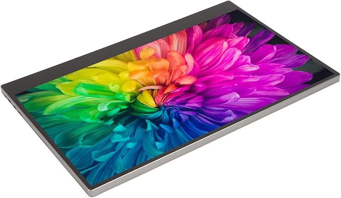 Sanpyl Portable Monitor, 15.6 Inch 4K LED Screen Ultra HD Monitor Builtin 10000mAh Rechargeable Battery Travel Monitor with 4096 Levels Pressure Sensitivity Pen 100-240V (US Plug)