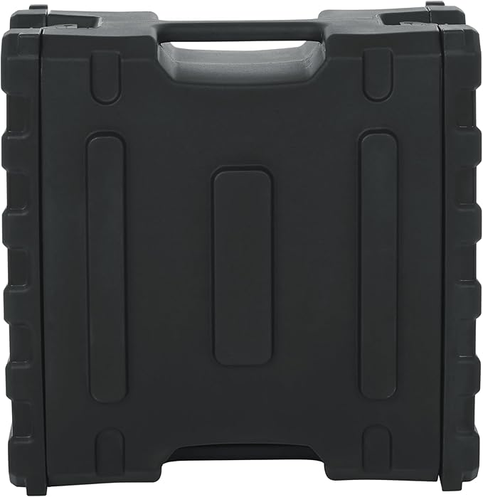 Gator Cases Pro Series Rotationally Molded 4U Rack Case with Standard 19" Depth; Made in USA (G-PRO-4U-19), Black
