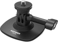 NEEWER Adhesive Mount Compatible with Insta 360 GoPro DJI AKASO Action Camera, 180° Tilt Flexible Car Helmet Holder Base Adapter for POV Video Recording Live Streaming, for 1/4" Accessories, CA159