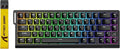 ATTACK SHARK X68 HE Rapid Trigger Mechanical Gaming Keyboard 60% Wired TKL with Adjustable Actuation,Hall Effect Magnetic Switch,8KHz Polling Rate,RGB Backlit,Top Mount for PC Mac Esport Gamer(Black)