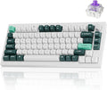 Keychron Q1 HE Wireless Custom Keyboard Rapid Trigger QMK Launcher 2.4 GHz Bluetooth 5.2 with Gateron Double-Rail Magnetic Switch, RGB Compatible with Mac Windows Linux (Hot-swappable)