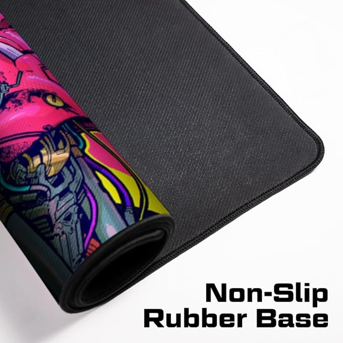 Starforge - Breathing Evil Gaming Desk Mat – Large Extended Mouse & Keyboard Pad