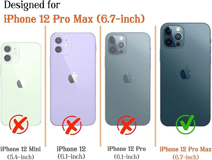 Magnetic for iPhone 12 Pro Max Case Cute Stripes Phone Case, Shockproof Slim TPU and Hard PC Protective Phone Cover Compatible with MagSafe Designed for Women Girls, Pink and White