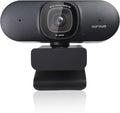 NUROUM V32AF 4K Webcam for PC, Adjustable FOV, Premium CMOS, Autofocus Auto-Framing, Noise Canceling Microphones, USB Plug&Play Web Camera for Desktop/Laptop/Mac, Video Calls w/Zoom/Teams/Google Meet