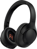QCY H3 ANC Bluetooth Headphones Over Ear, Active Noise Cancelling Bluetooth 5.4 Headphones with Microphones, Hi-Res Audio Sound, Multipoint Connection, 60H Playback, Custom EQ via App(Black)