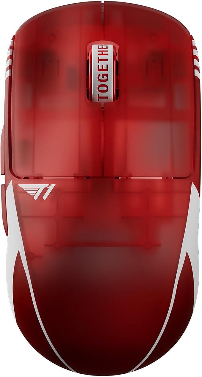 Pulsar Gaming Gears X2 Crazylight Wireless Gaming Mouse, Ultra Lightweight 1.27 oz (36g), Optical Switch, 32000 DPI, 750 IPS, XS-1 Sensor, 8k Compatible (Mini, Red, T1 Edition)
