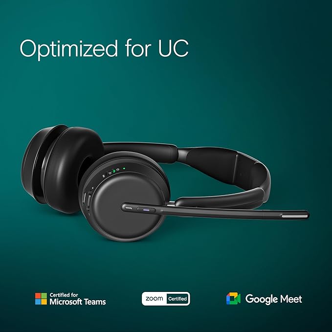 EPOS Impact 1061T - Enhanced Open Office Headset with Hybrid ANC, EPOS AI™ Microphone, and Multipoint Connectivity
