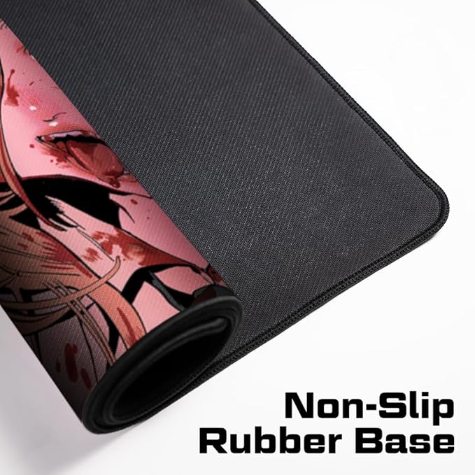 Starforge - Blood Devil - Chainsaw Man Gaming Desk Mat – Large Extended Mouse & Keyboard Pad