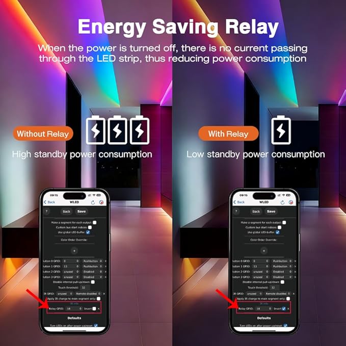 GLEDOPTO Elite 4 Channel ESP32 WLED LED Strip Light Controller Ethernet WiFi Dual Control Sound Reactive UART Energy Save Relay 20A Pluggable Fuse Level Shifter WS2811/12 SK6812 WS2815 Addressable LED