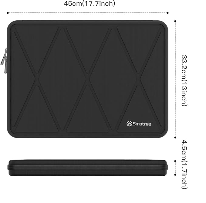 Smatree 18 inch ASUS Gaming Laptop Hard Sleeve for ROG Strix Scar 18 2025 G835/2024/2023 G834, for ROG Strix G18 2025/2024/2023 G814, Protective Carrying Case for ASUS ROG Strix 18