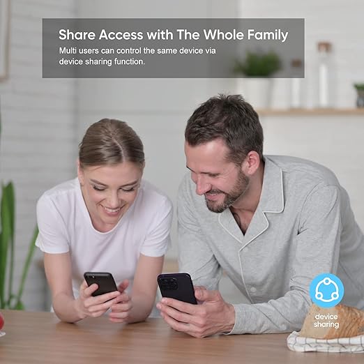 Onvis Matter Over Thread Smart Plug, Smart Mini Outlet, Works with Apple Home, Alexa & Google Home, 15A/1800W （4Pack）