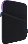 Lacdo Tablet Sleeve Case for 13 inch New iPad Air M4 M3 M2 2026-2024, 13 inch iPad Pro M5 M4 2025-2024, 12.9 inch iPad Pro 6 5 4 3 with Magic Keyboard and Smart Keyboard Folio Protective Bag, Purple