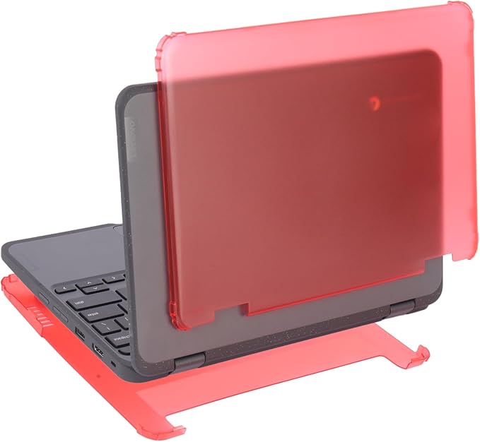 mCover Hard Shell Case Only Compatible for 2025 or Later 11.6" Lenovo 500e Chromebook Gen 4s 2-in-1 Laptop (NOT Fitting Any Other Lenovo Models)- Red